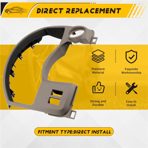 Instrument Decorative Frame Dashboard Border 68240-ZZ50A for  TITAN 2008-2015 As Shown 1