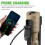Folding COB Portable LED Work Light Handheld Flashlight Torch Emergency Car Inspection Lamp Red SOS Strobe 2 Packs 7
