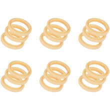 54mm Silicone Steam Ring, 18Pack Grouphead Gasket for Espresso Machine 878/870/860/840/810/500/450/Sage 500/870