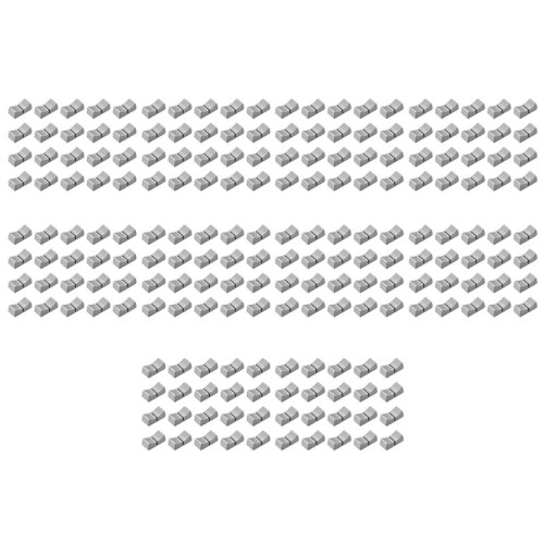 200Pcs 24mmx11mmx10mm Console Mixer Slider Fader Knobs Replacement for Potentiometer Gray Knob Black Mark 1