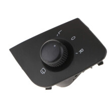 Car Rearview Mirror Control Adjust Button 6J1959565 Replacement for Ibiza ST 2008‑2016 Accessories