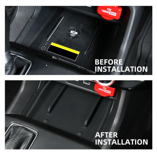 For  2022-2025 11th  Wireless Silicone Protective Pad for Central Storage Compartment 2