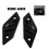 Motorcycle Rear Passenger Pedals Eliminator for  800NK 2023-2025 Side Padding Bracket Blocking Covers Plate 7