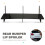 Car Rear Bumper Diffuser Lip Spoiler Splitter for   2015-2018 5
