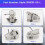 Car Indoor Rear Row Hook Assembly for  Model 3 2017-2023 Coat Hook Left 1099161 4