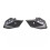 Motorcycle Fairing Side Wing Deflector Windshield for  V85TT V85 TT 2019-2025 Smoke Grey 2