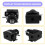 AN8 Bränsleinsprutningsregulator med Laddtrycksmätare Bränsletrycksregulatorsats Högtrycksbränsleregulator 7