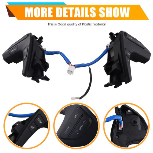 Car  Steering Wheel Audio Control Button  for  Highlander 2009-2012 Hilux 2011-2013 84250-0E220 2