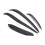 Motorcycle Side Trunk Panel Case Impact Protector Fairing Cover Guard for  K1600B K1600GA Short 3