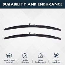 Car Wiper Front Wiper Blade 22In+22In for - SLK Class R170 1996-2004 Hook Windshield Windscreen Front Window