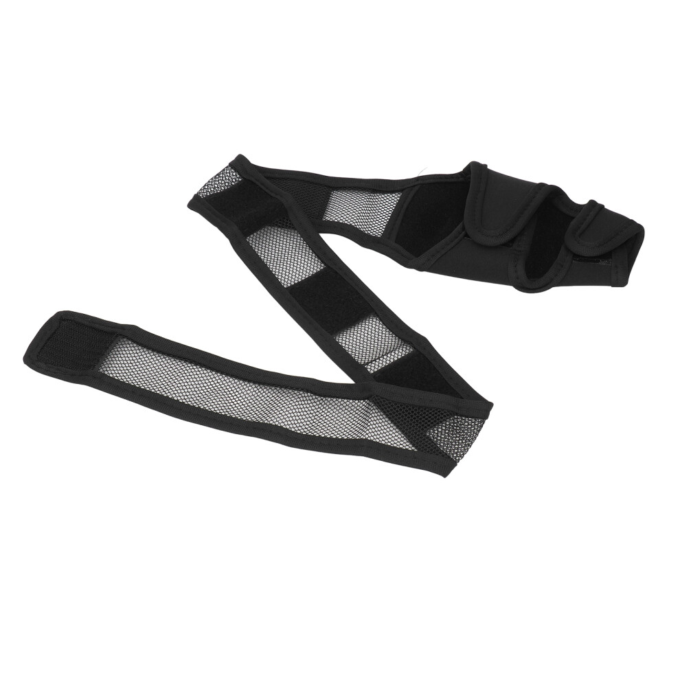 Black Dog Knee Brace Xl For Torn Acl & Luxation Support, Neoprene
