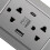 Thailand Type USB-C Wall Outlet, Space-Saving Gray Electrical Receptacle 3