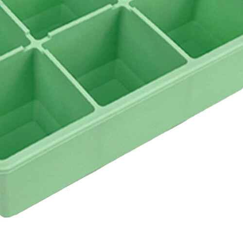 6-Cube Silicone Ice Tray with Lid