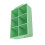 Grüne Silikon-Eiswürfelform für 6 Eiswürfel 175x110x50mm 12