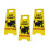 3Pcs Funny Cats Vomit Caution Signs Humorous Double-Sided-B 1