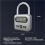 Timer Padlock LCD Display Backlight 999 Hours Max Timing Super Long Standby Anti-Addiction Electronic Backpack Lock A 7