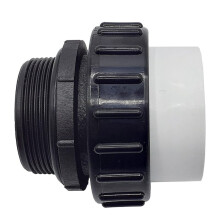 2 Piezas de Uniones de 2 Pulgadas MIP X 2 Pulgadas de Alta Temperatura para Bombas de Piscina Whisperflo y para Uniones de Alta Temperatura