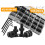 1060Pcs Flat  Hex Socket Cap Screw Kit M2-M5 Carbon Steel Countersunk  Bolt Screw Nut Assortment Kit 6