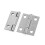 Rectangle Folding Closet Cabinet Door Hinge Hardware 1.5Inch 50 Pcs 3