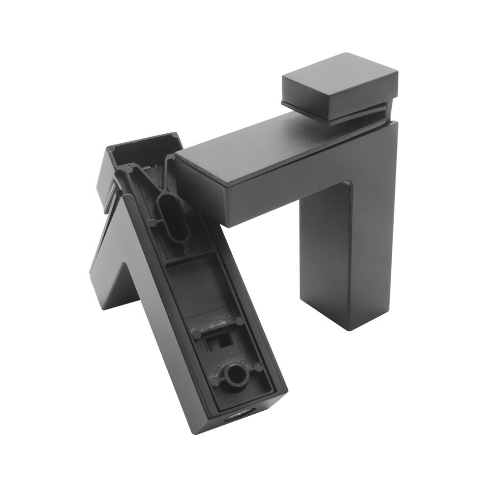 20 Pcs Adjustable Wood/Glass Shelf Bracket Wall Mount Heavy Duty Floating Brackets For 3-28Mm Thick Shelves, Black 6032382767312