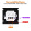 Thermostat 16A Floor Heating Temperature Controller with LED Touch Screen 85-265V Electric Heating Control White 5