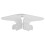 4 Pack Gutter Downspout Extensions Gutter Hinges Downspout Extension for Rectangle or Square Downspout 7