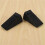 12 Pack  Rubber Wedge - Sturdy and Stackable Door Stoppers - Slip-Resistant Rubber Door Stop Works  All 8
