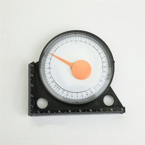 Multifunctional Plastic Angle Meter, Slope Meter, Angle Meter, Pointer Type Horizontal Angle Meter with Scale 1