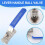 1/2 "stainless steel internal thread lever handle  valve 3