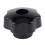 10 Pcs M10 Female Thread Nuts 50mm Plastic Star  Clamping Knob Grip 4