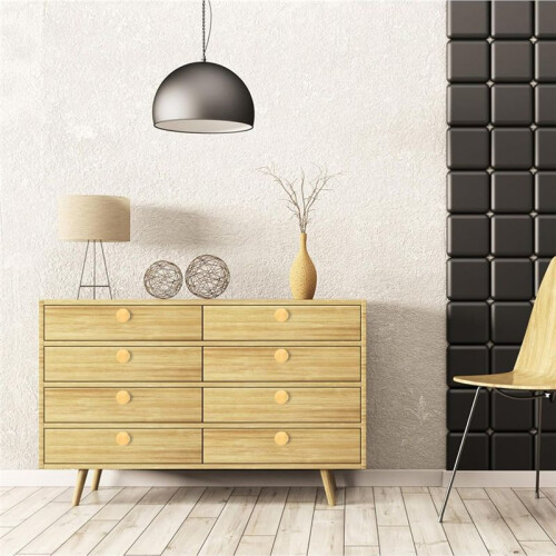 8pcs Cabinet Knobs,Round Dresser Pull Knob Wardrobe Pull Door Handle with 8 Screws Drawer Pulls Kitchen Gold 2