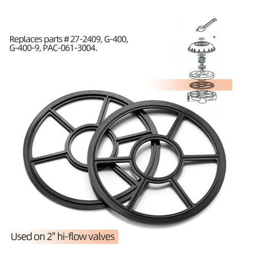 Selo Desviador Compatível com para  272409 para Válvulas de Piscina e Spa de Alto Fluxo de 2 Polegadas (Pacote com 3) 2