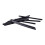30Pcs Colle Adhésif Hot Melt 150X7mm Noir 2