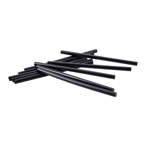 30Pcs Colle Adhésif Hot Melt 150X7mm Noir 1
