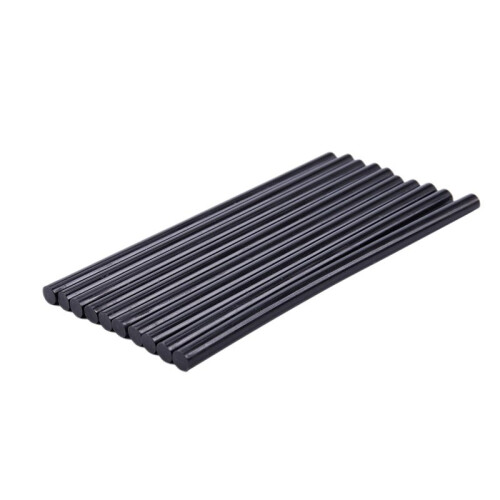 30Pcs Colle Adhésif Hot Melt 150X7mm Noir 2