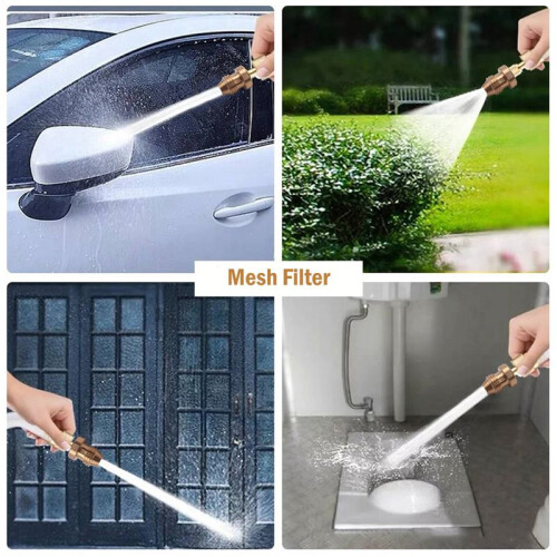 Foam Cannon Orifice Nozzle Tips, High Replacement Thread Nozzle for Snow Foam Lance, 1.1 mm, 6-Pack 1