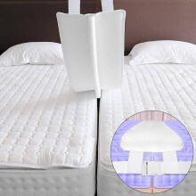 2X Puente de Cama Gemelo una Rey Kit Convertidor Conector de Colchón Ajustable para Cama Relleno de Espacio de Cama Conector de Cama Doble