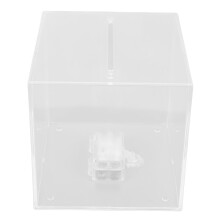 Modelo LU12; Capacidad 1.7 L; Tamaño 12x12x12 cm; Transparente