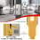 Tongue and  Tool Installation Kit Helps Remove Material Installation Door  Mortise Tool 5