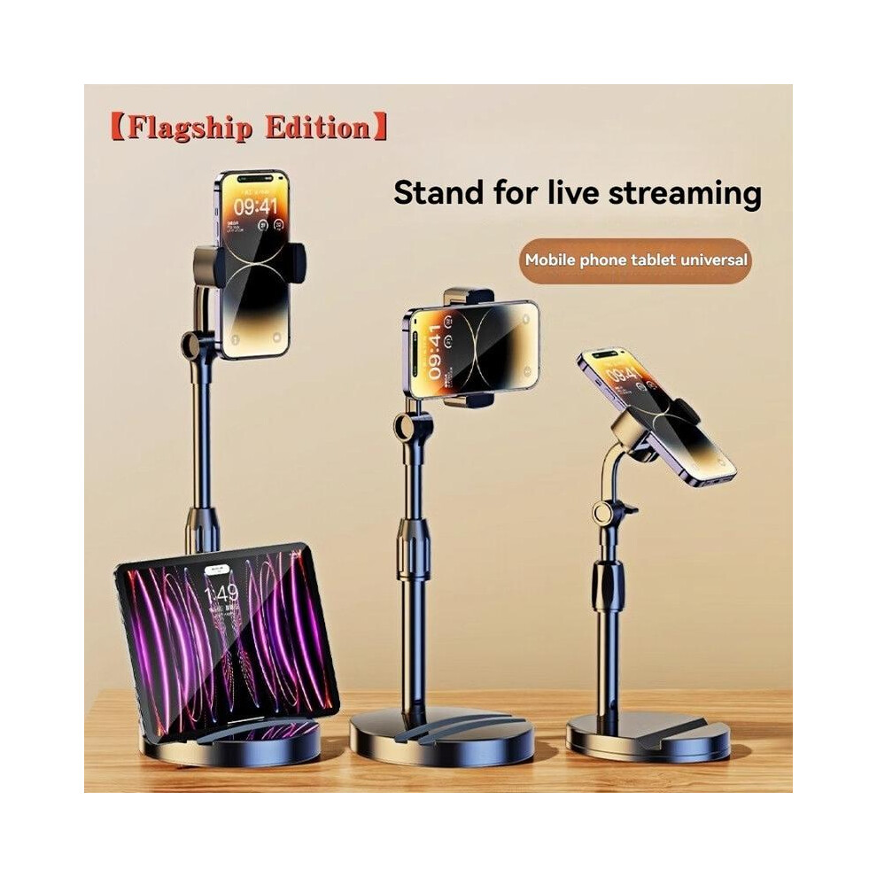 (, Basic Version) Adjustable Smartphone Stand, 360 Degree Rotatable, Foldable, Extensible, Stable, Flexible Black 5734131512990