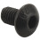 M5X8mm Button  Hex Socket Cap Screw Bolt Black 100 Pcs 4