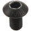 M5X8mm Button  Hex Socket Cap Screw Bolt Black 100 Pcs 5