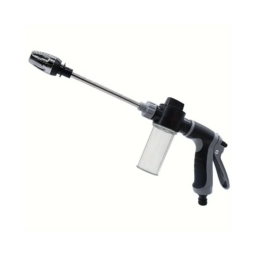 High Pressure Car Wash Water Gun Garden Water Pipe Nozzle, Multifunctional Watering Tool,Cleaning For Cars And Gardens Black 4713774047947