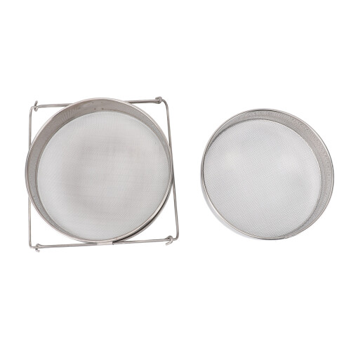 Doppio setaccio per miele SS 958 g 24,89 x 24,89 cm 2