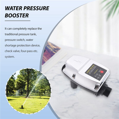 Water Pressure Booster Starting Controller Adjustable 1 Inch Pipe Automatic Pump Control  Off Mass Flow  220V 2