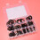 320Pcs Carbon Steel Compression Type Wavy Wave Crinkle Spring Three Wave Washers Assortment Kit 7