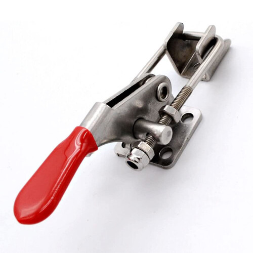 304 Stainless Steel Adjustable Pull  Toggle Locking Clasp  Lever Clamp Heavy Duty Toggle Bolts Clamps Toggle(4PCS) 2
