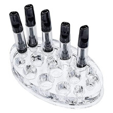 2X Cartridge Holder,510 Cart Display Stand/Thick Plastic Desk Stand Organizer Durable Desk Holder Decorative Stand