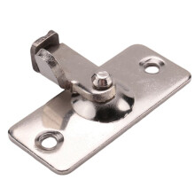 2X Bathroom Stainless Steel Ornaments Supplies Doors Locks Door Sliding Right Angle Lock Door Buckle
