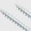 100PCS Seamless Nails Double-Headed Screw Solid Wood Baseboard Seamless Nails Foot  Special Nails Security Screws 3